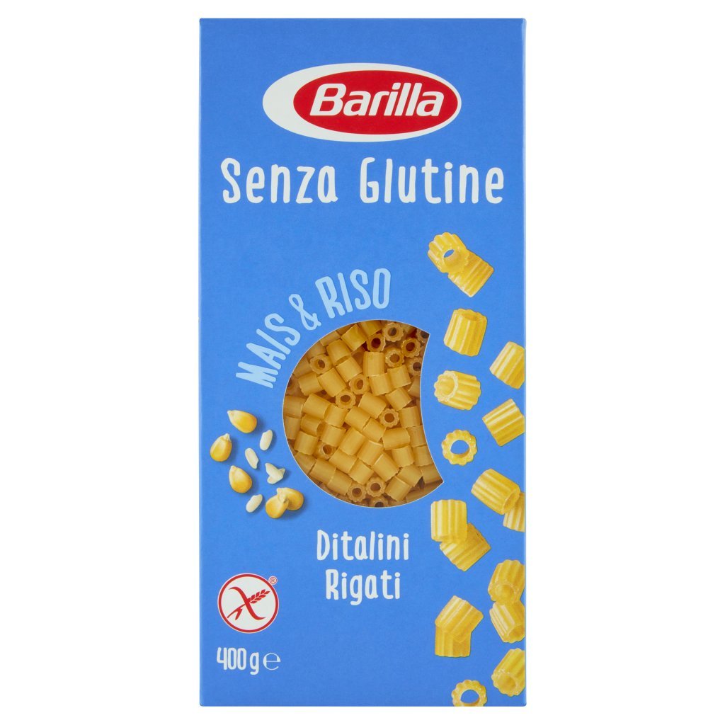 Barilla Pasta Ditalini Rigati senza Glutine