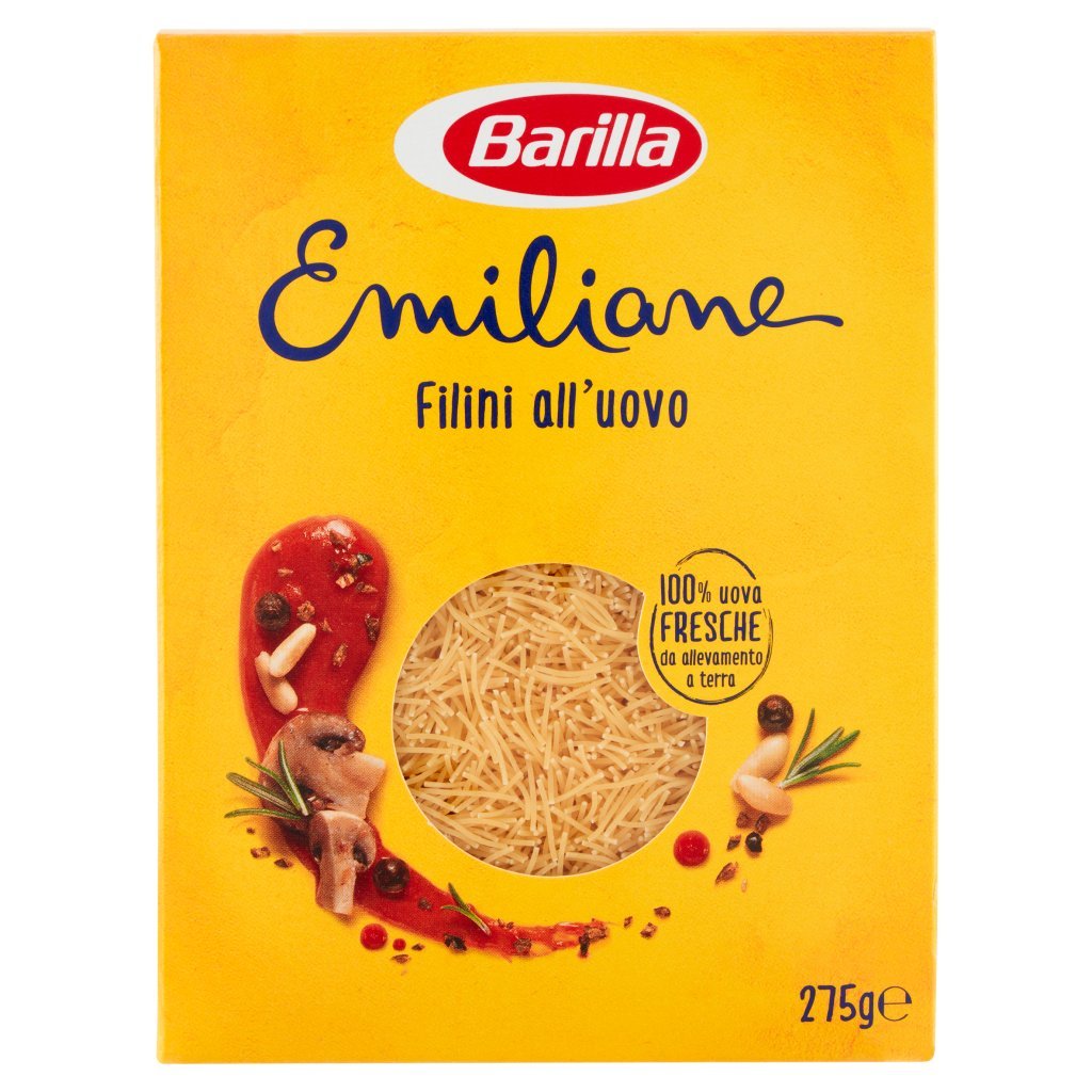 Barilla Emiliane Filini Pasta all'Uovo
