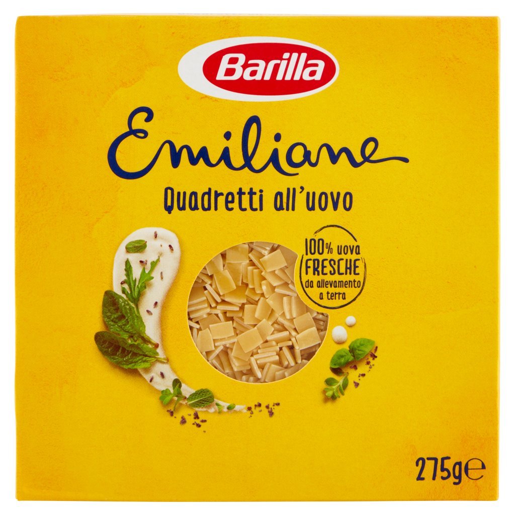 Barilla Emiliane Quadretti Pasta all'Uovo