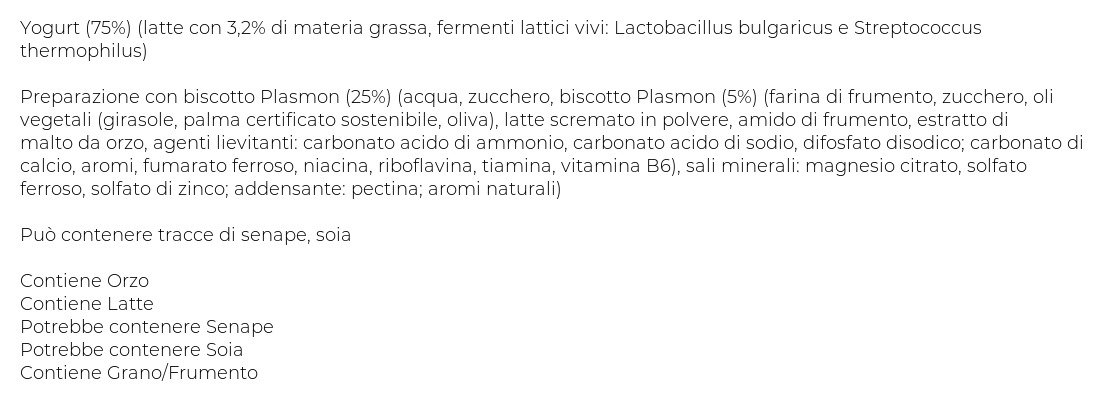 Plasmon Lo Yogurtino Biscotto 2 x 100 g