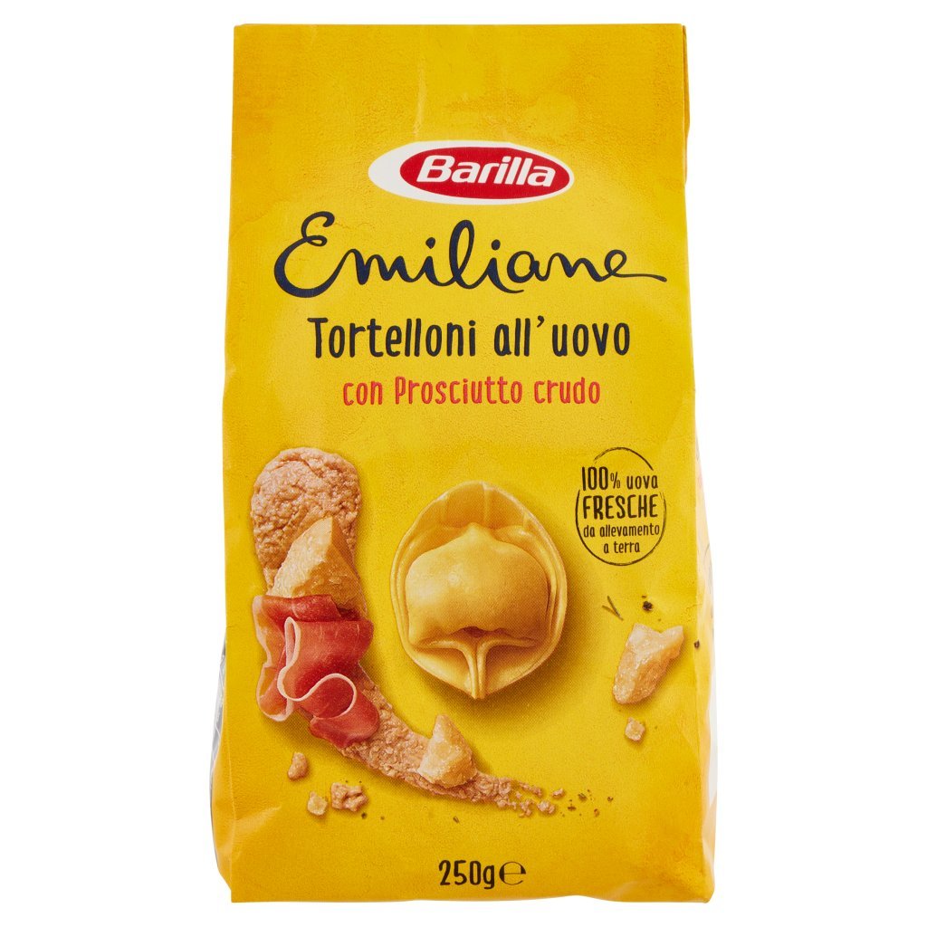 Barilla Emiliane Tortelloni con Prosciutto Crudo e Parmigiano Reggiano
