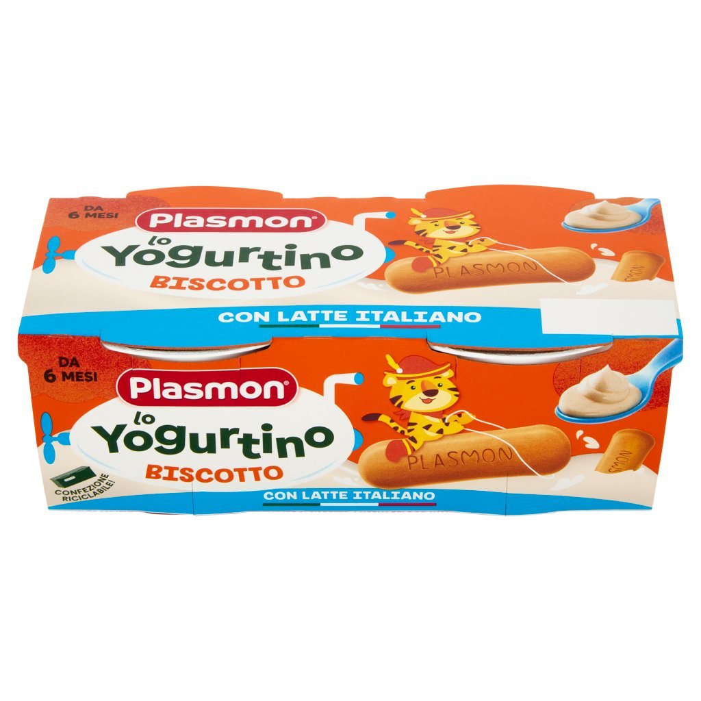 Plasmon Lo Yogurtino Biscotto 2 x 100 g
