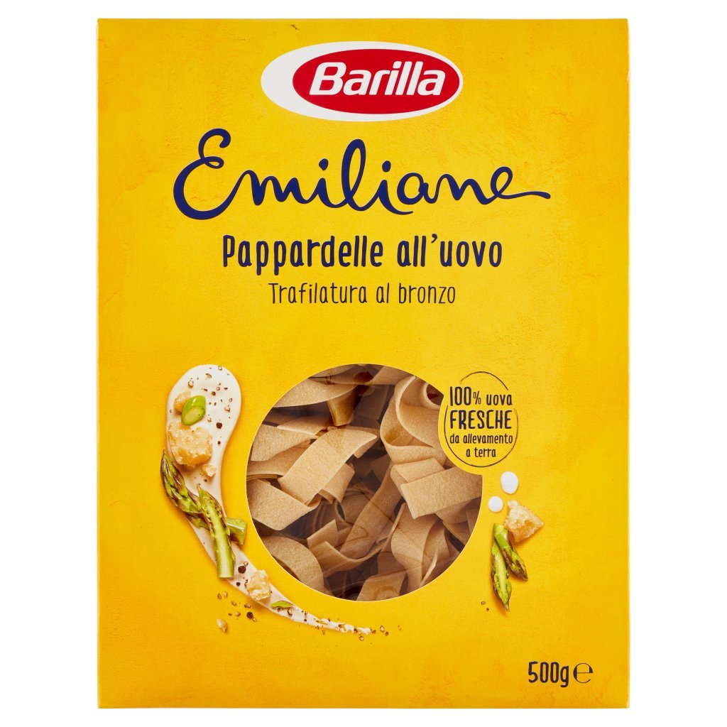 Barilla Emiliane Pappardelle Pasta all'Uovo
