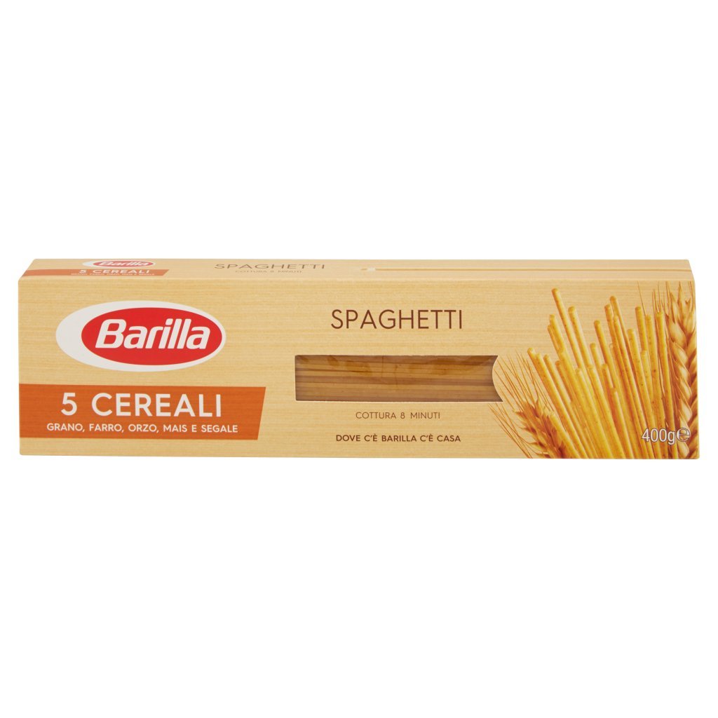 Barilla Pasta 5 Cereali Spaghetti Fonte di Fibre