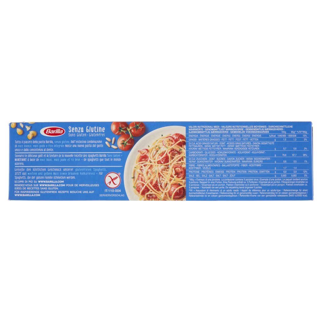 Barilla Pasta Spaghetti N.5 senza Glutine