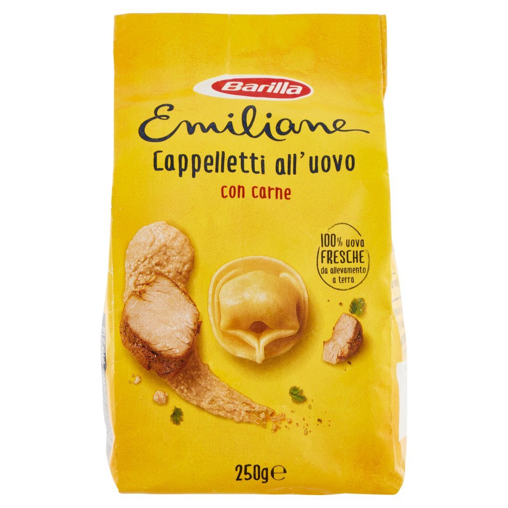 Barilla Emiliane Cappelletti Pasta all'Uovo Ripiena con Carne
