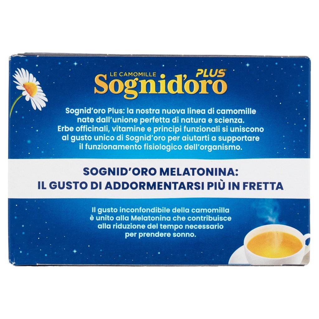 Sognid'oro Le Camomille Melatonina Bustine 16 x 4 g