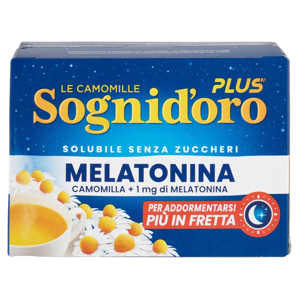 Sognid'oro Le Camomille Melatonina Bustine 16 x 4 g