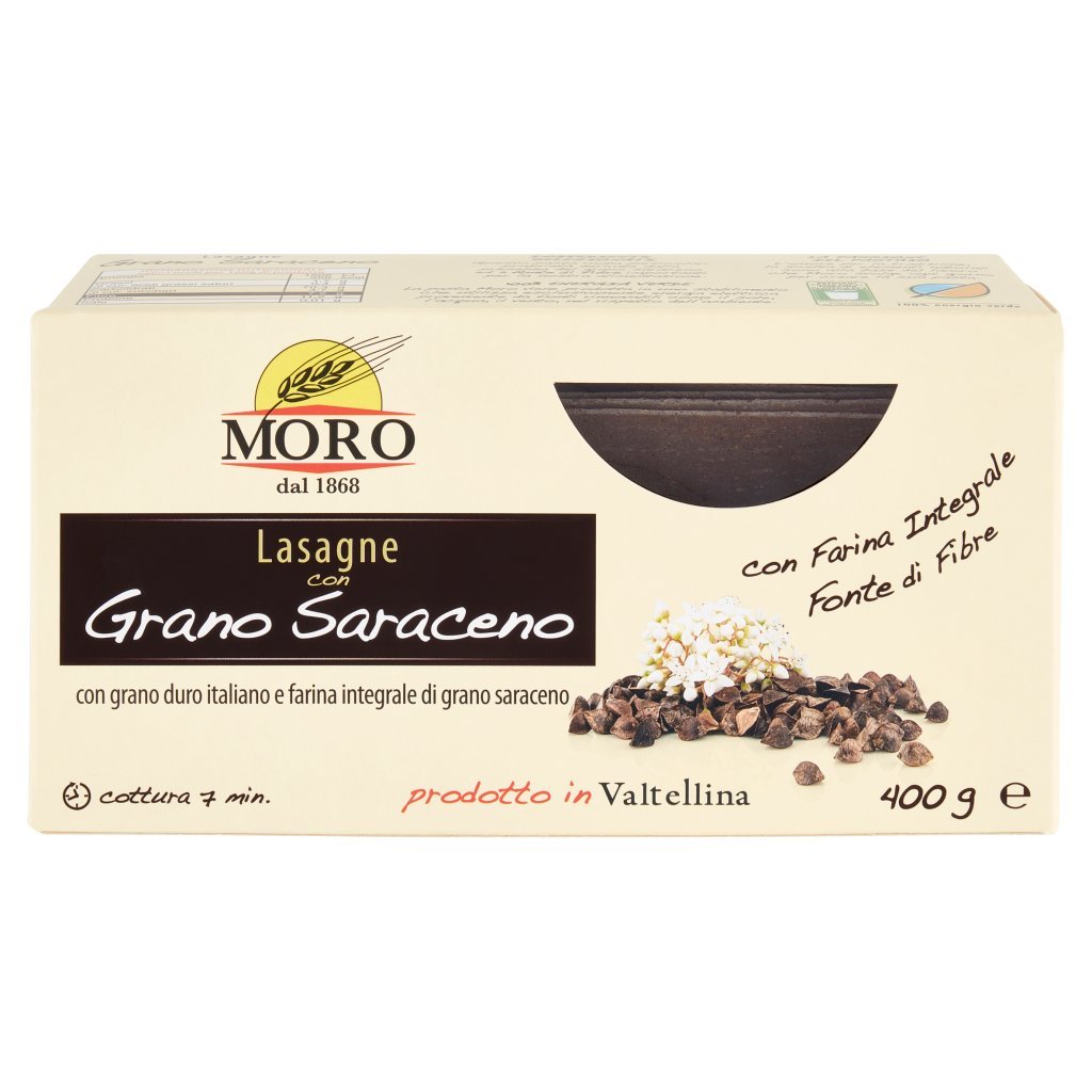 Moro Lasagne con Grano Saraceno