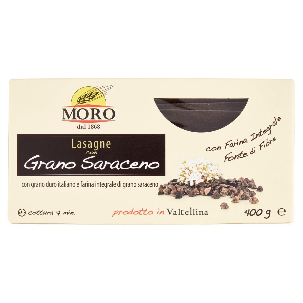 Moro Lasagne con Grano Saraceno