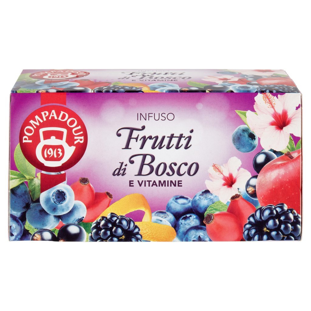 Pompadour Infuso Frutti di Bosco e Vitamine Bustine 20 x 3 g