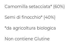Pompadour Camomilla Finocchio da Agricoltura Biologica Bustine 18 x 2 g