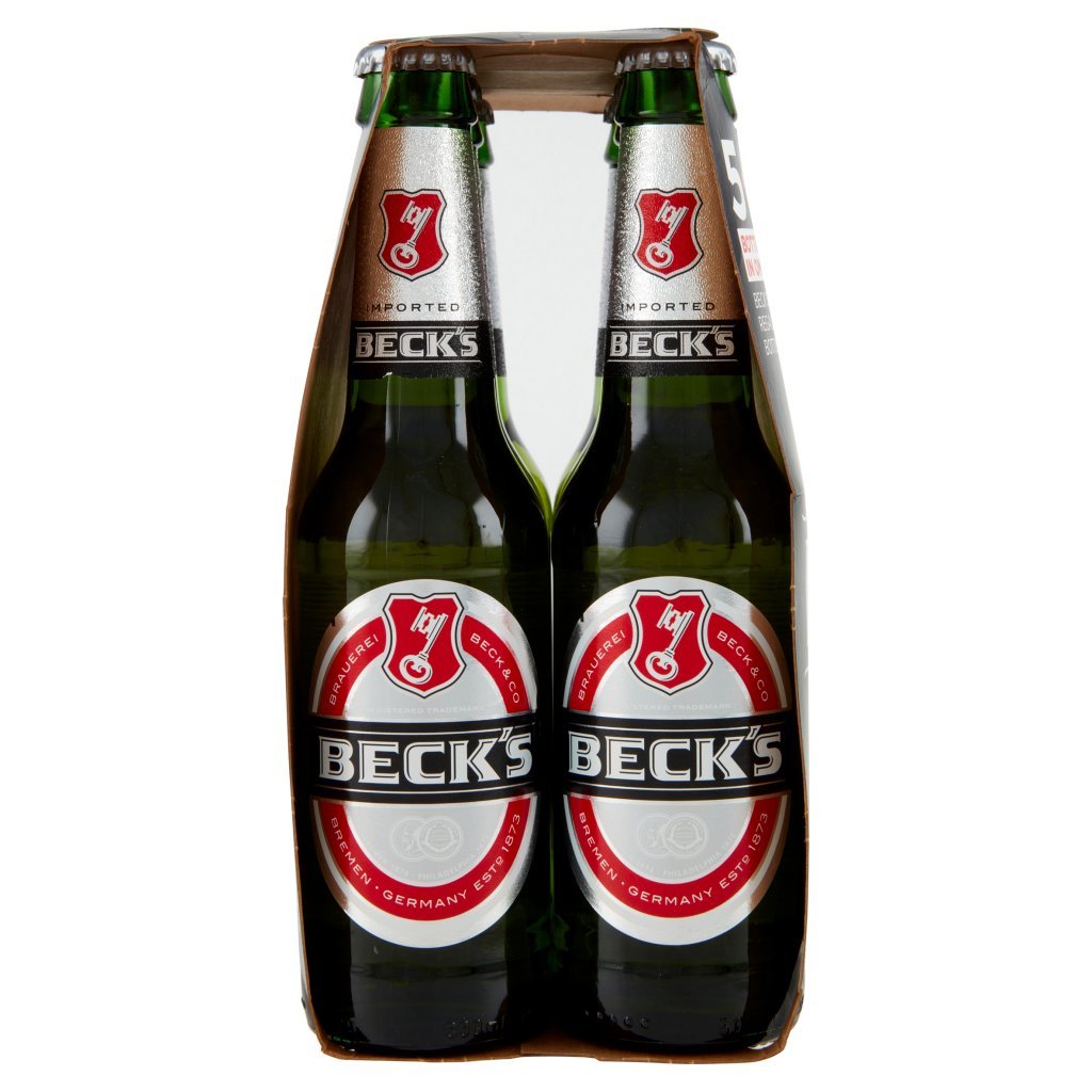 Beck's Beck's Birra Pilsner Tedesca Bottiglia 5+1 33cl
