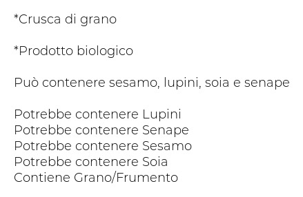 Sarchio Crusca di Grano Biologico