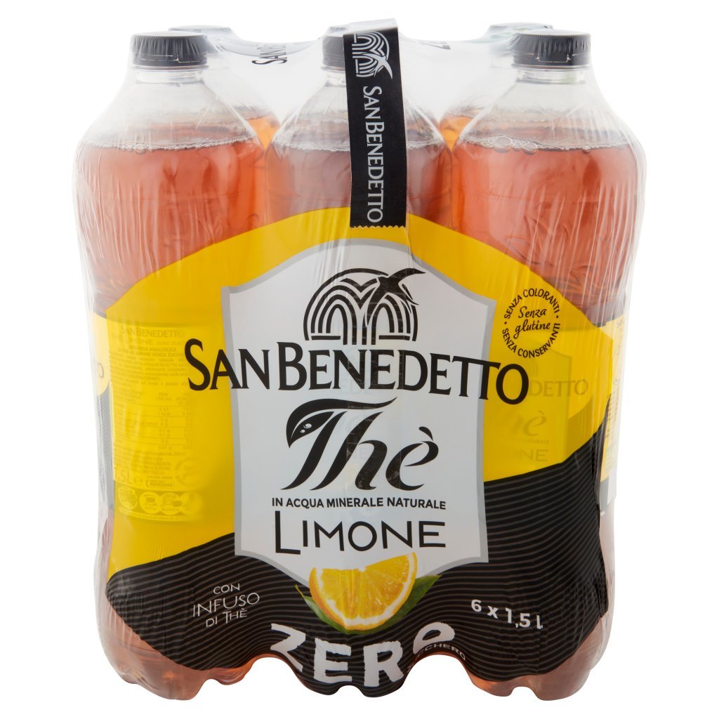 San Benedetto Thè Limone Zero 6 x 1,5 l