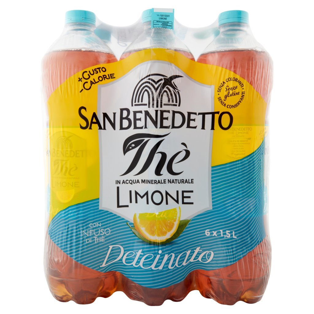 San Benedetto Thè Limone Deteinato 6 x 1,5 l