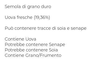 Granoro N. 120 Lasagne all'Uovo