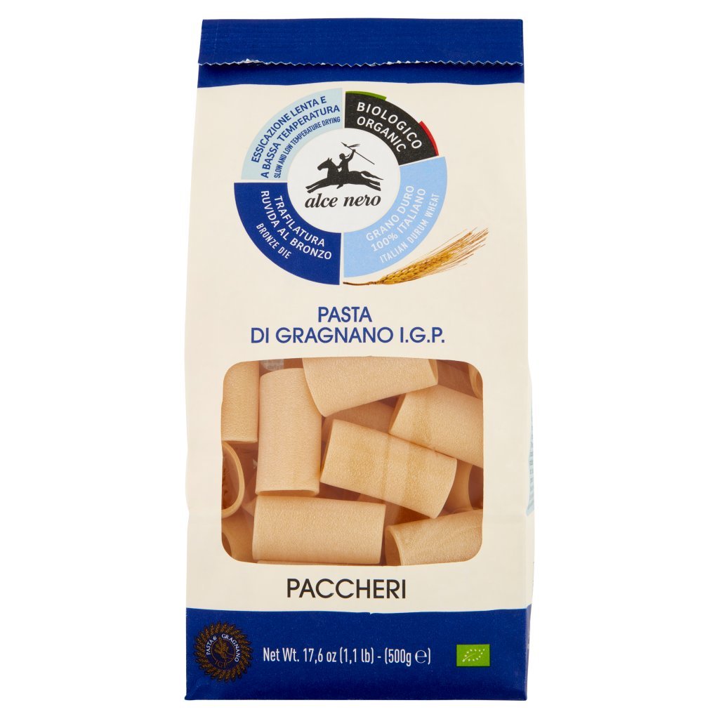 Alce Nero Paccheri Pasta di Gragnano I.G.P.