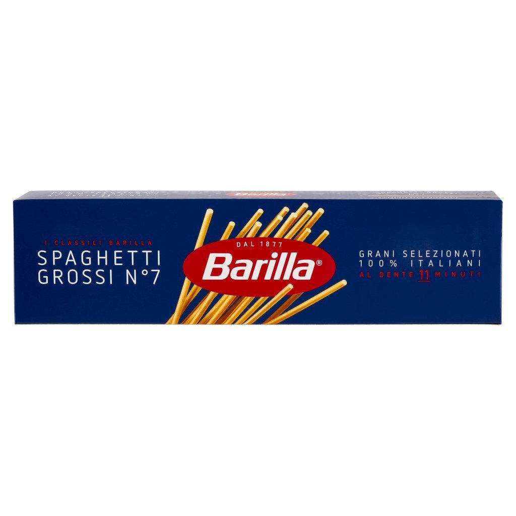 Barilla Pasta Spaghetti Grossi N.7 100% Grano Italiano
