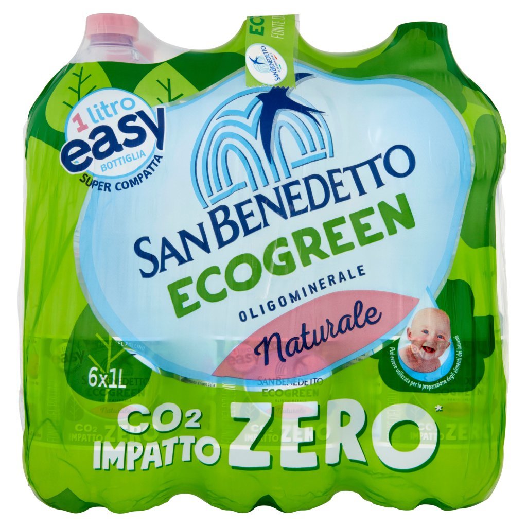 San Benedetto Acqua Naturale Fonte del Pollino Ecogreen Easy