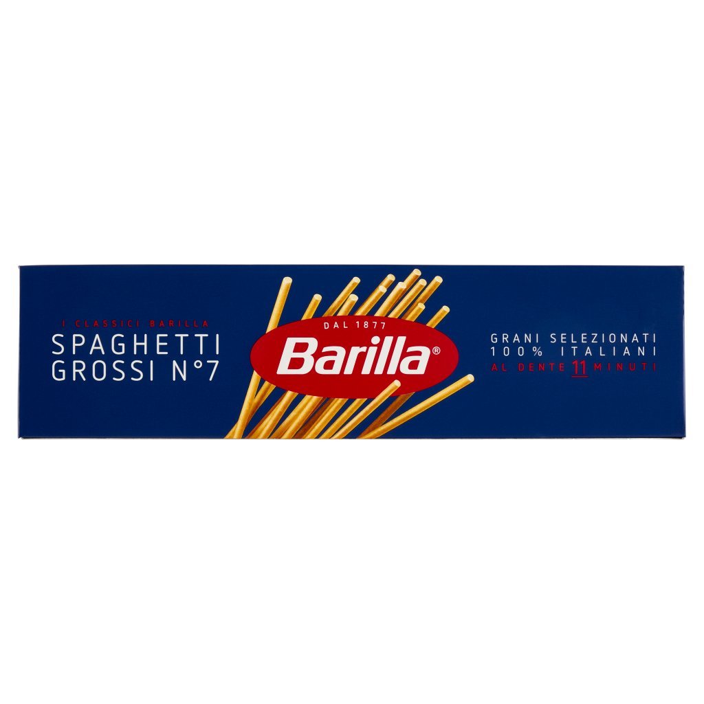 Barilla Pasta Spaghetti Grossi N.7 100% Grano Italiano