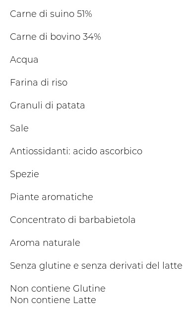 Aia Carne al Fuoco Hamburger di Suino e Bovino 0,150 Kg