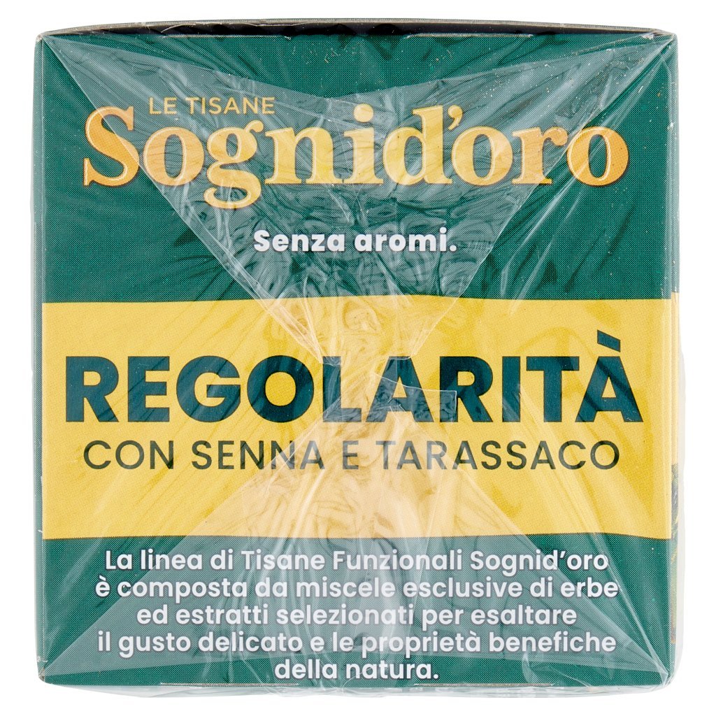 Sognid'oro Le Tisane Regolarità con Senna e Tarassaco Bustine 20 x 2 g