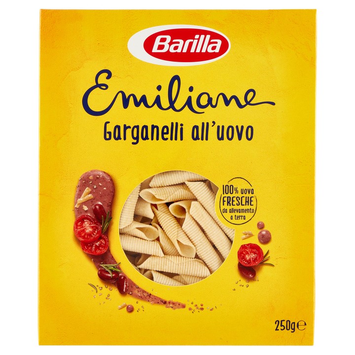 Emiliane Barilla Garganelli Uovo Barill Gr 250