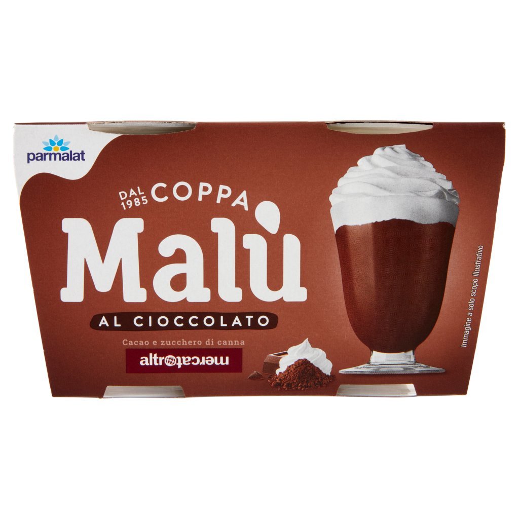 Parmalat Coppa Malù al Cioccolato 2 x 100 g