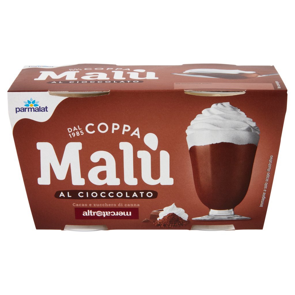 Parmalat Coppa Malù al Cioccolato 2 x 100 g