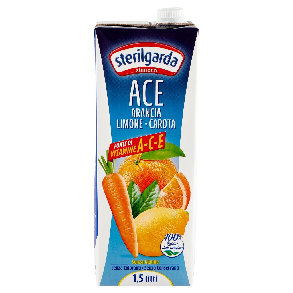 Sterilgarda Ace Arancia - Limone - Carota 1,5 Litri