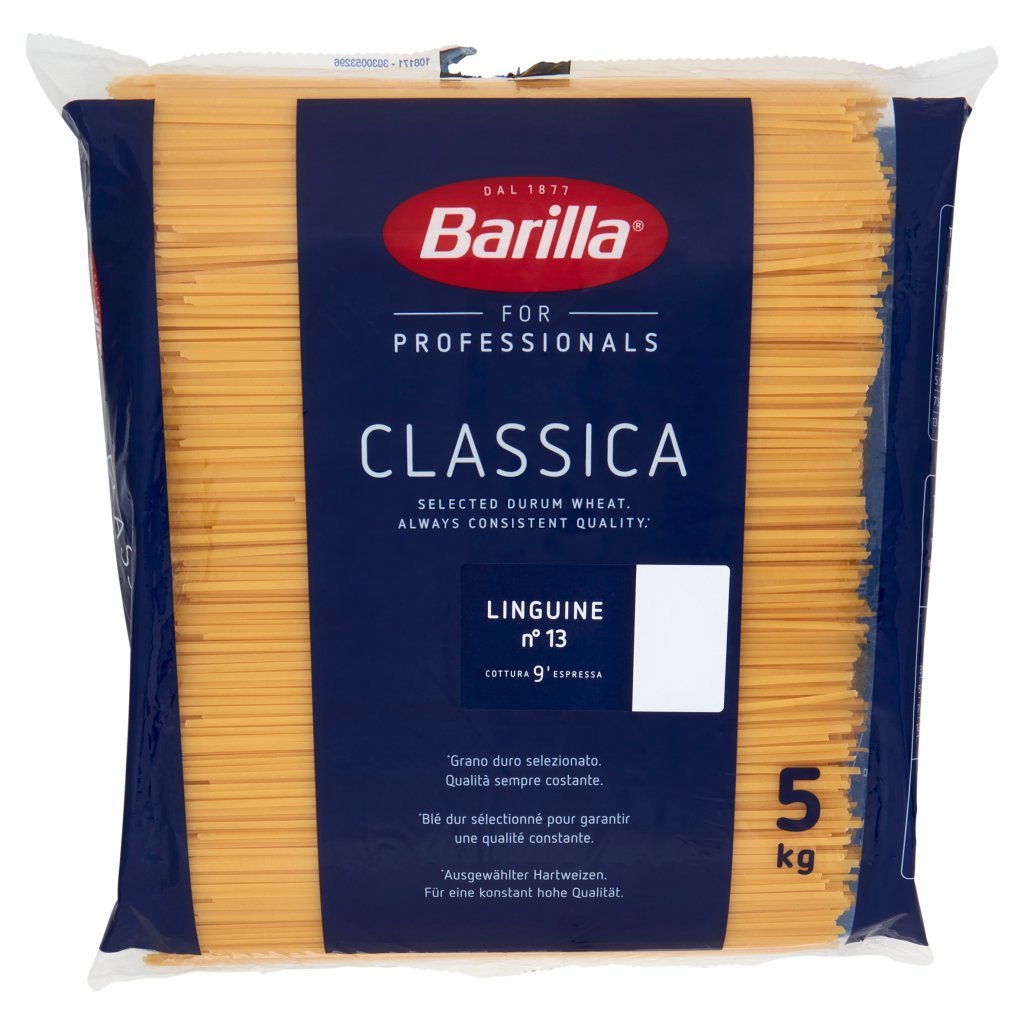 Barilla For Professionals Linguine N°13 Pasta Classica Lunga Catering Foodservice
