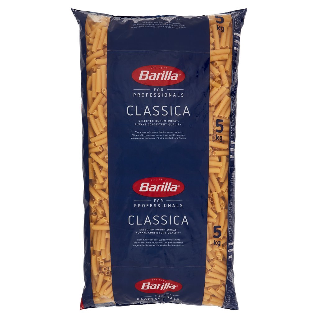 Barilla For Professionals Sedani Rigati N°94 Pasta Classica Corta Catering Foodservice