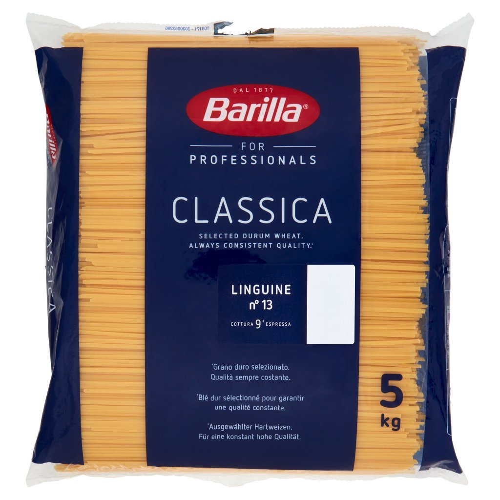 Barilla For Professionals Linguine N°13 Pasta Classica Lunga Catering Foodservice