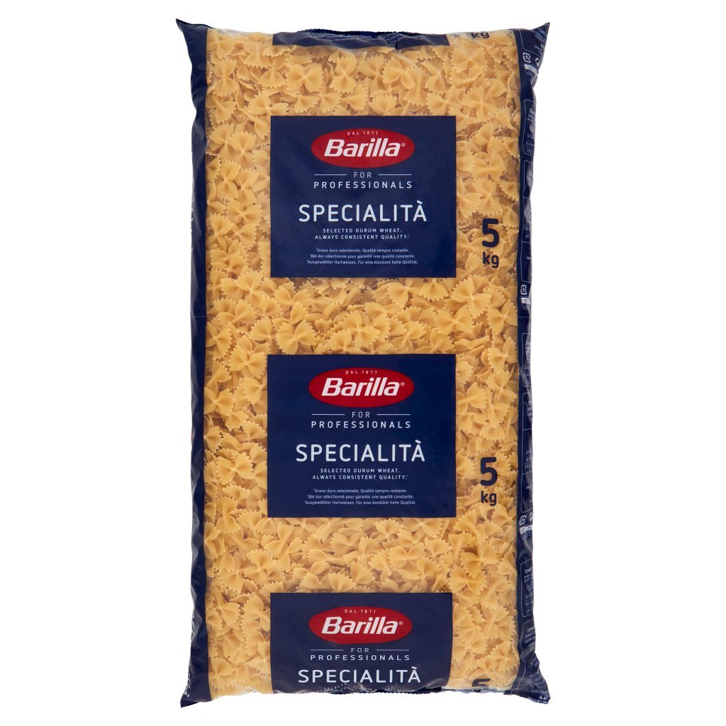 Barilla For Professionals Farfalle N°65 Pasta Specialità Catering Foodservice