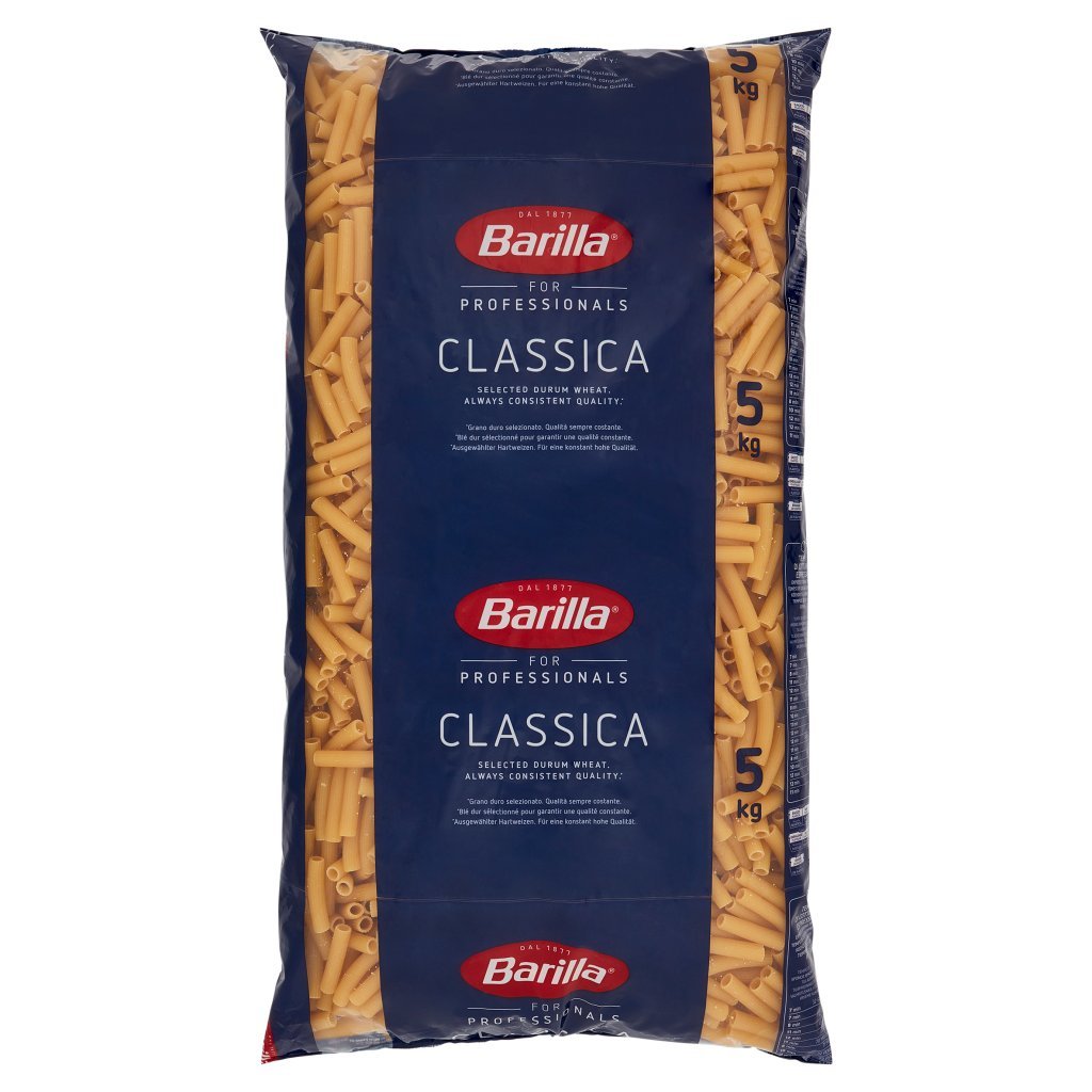 Barilla For Professionals Sedani Rigati N°94 Pasta Classica Corta Catering Foodservice