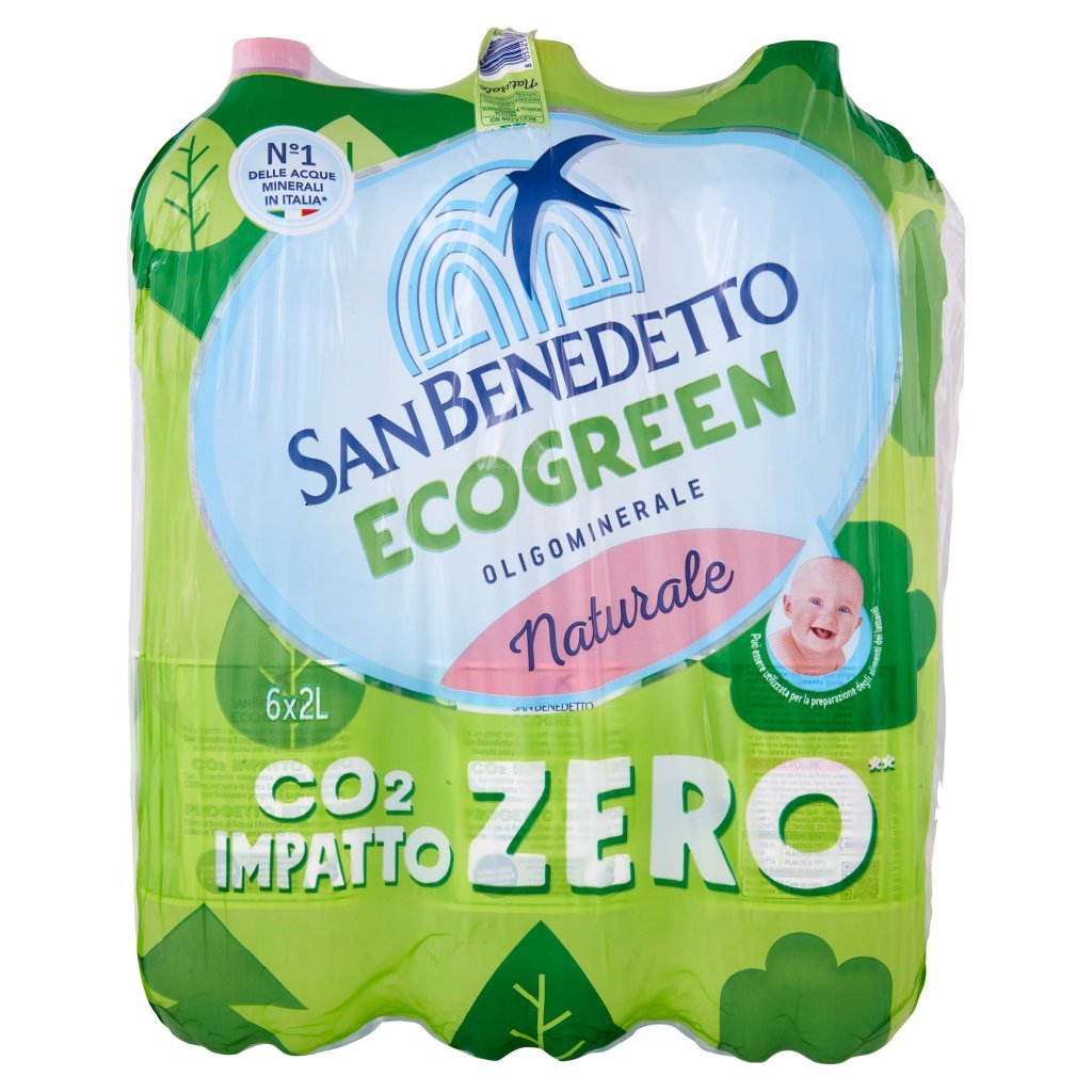 San Benedetto Acqua Naturale Fonte del Pollino Ecogreen