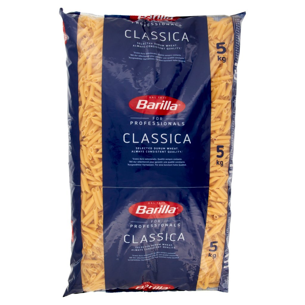 Barilla For Professionals Penne Lisce Pasta Classica Corta Catering Food Service