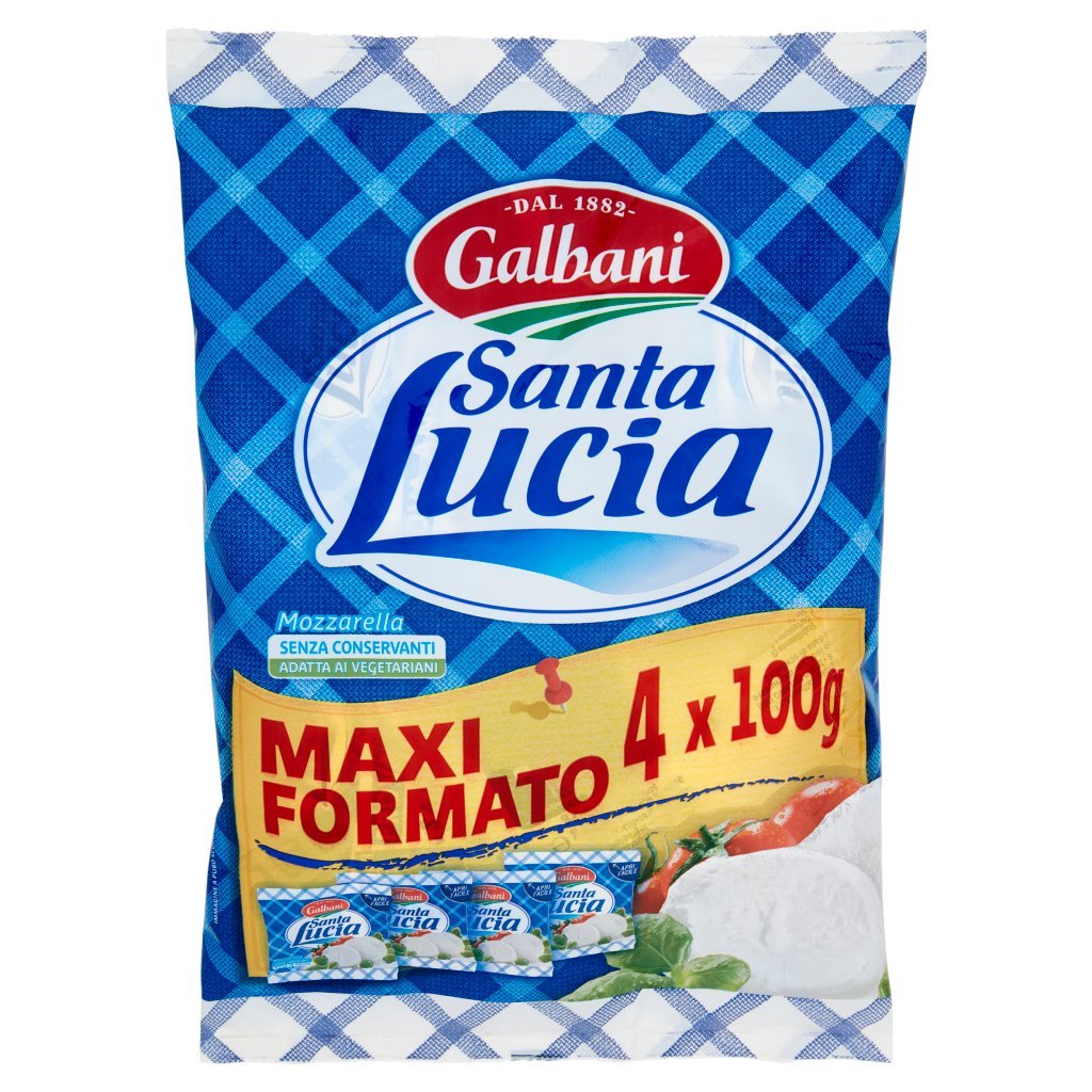 Galbani Santa Lucia Mozzarella 4 x 100 g