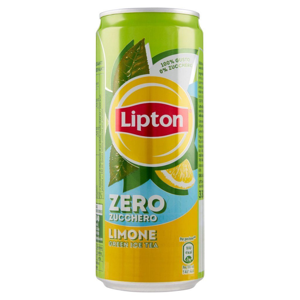 Lipton Limone Green Ice Tea Zero Zucchero