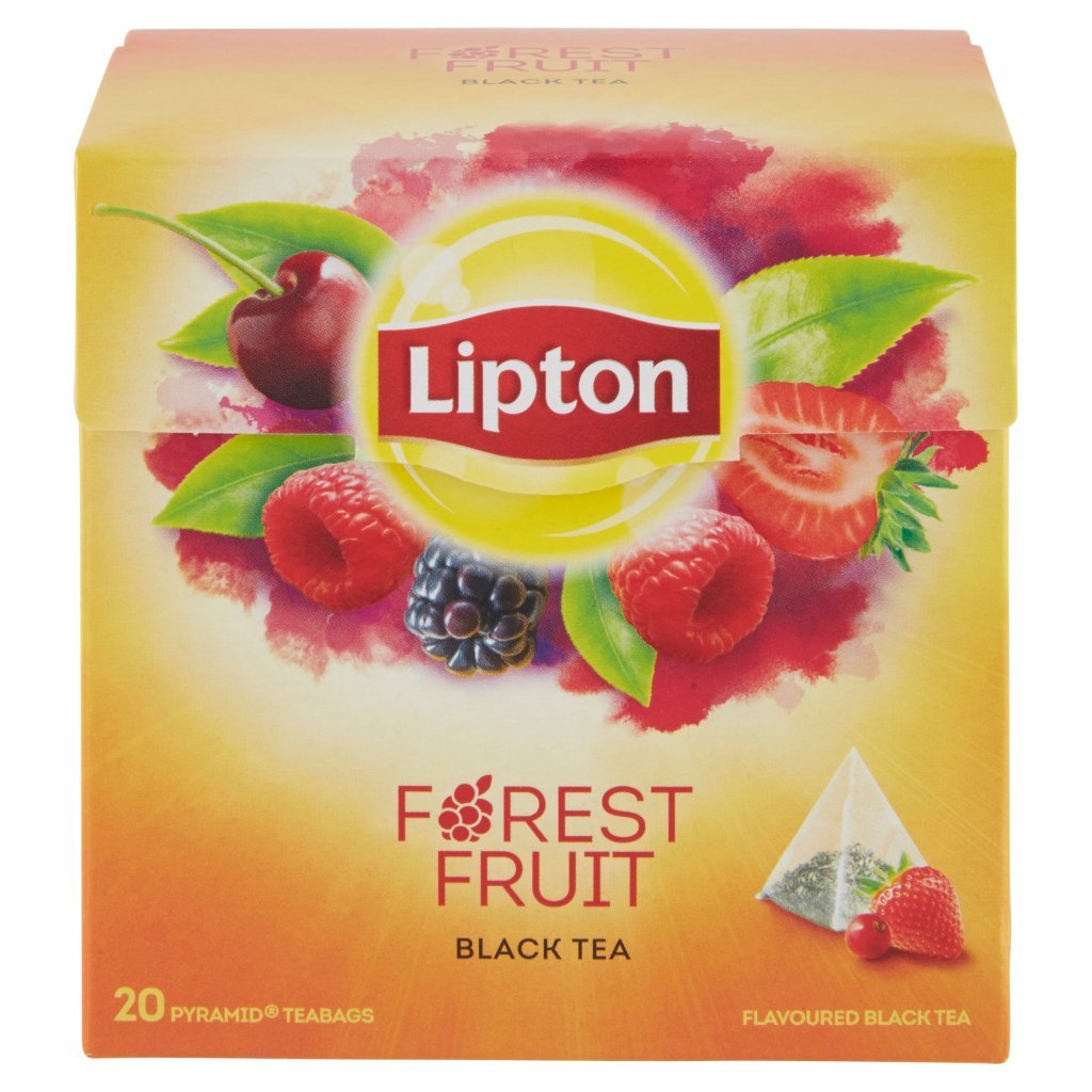 Lipton Forest Fruit Black Tea 20 Filtri