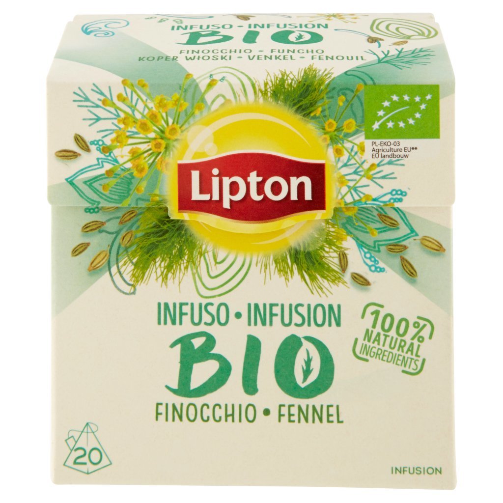 Lipton Infuso Bio Finocchio 20 Filtri