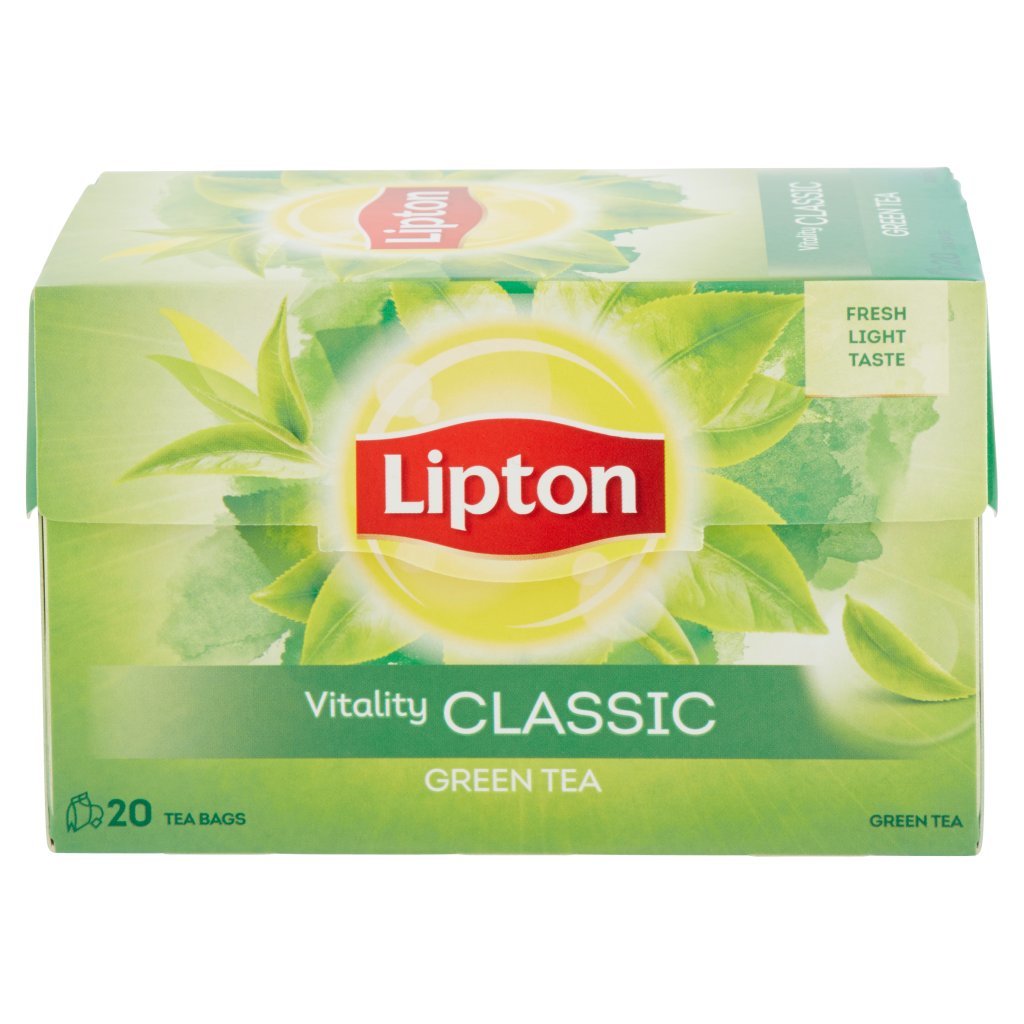 Lipton Vitality Classic Té Verde 20 Filtri