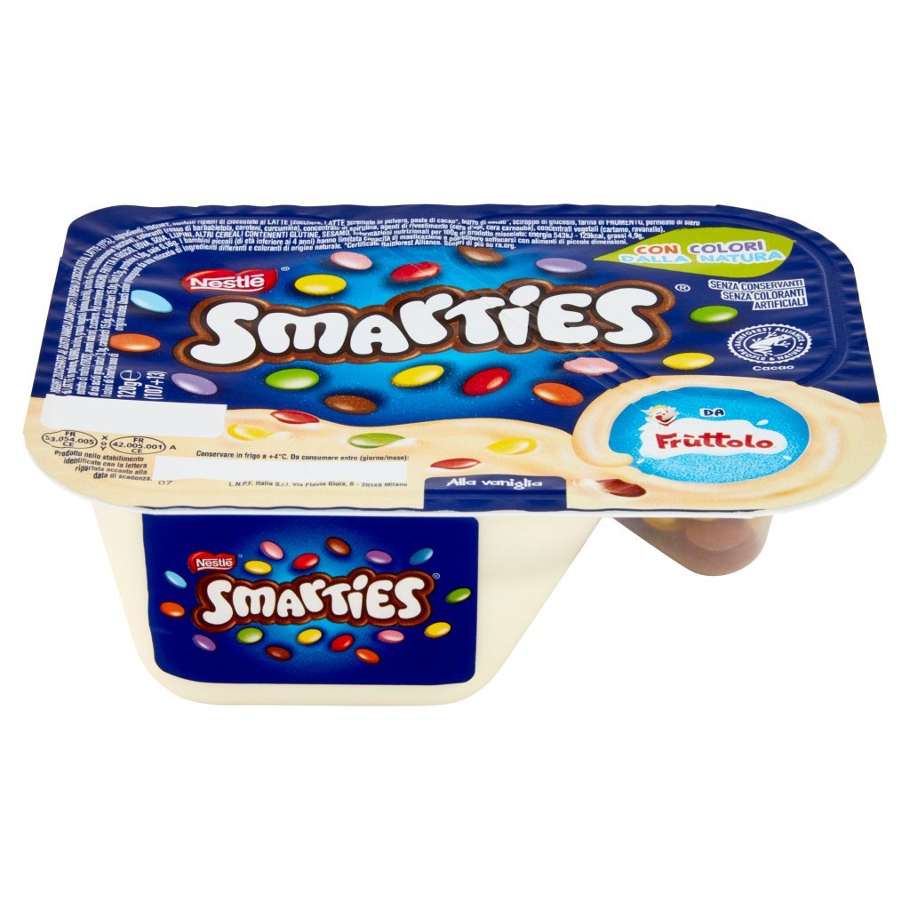 Nestlé Smarties da Fruttolo alla Vaniglia