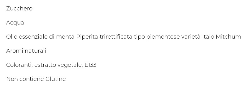 Vincenzi Sciroppo Mentha Piperita del Piemonte