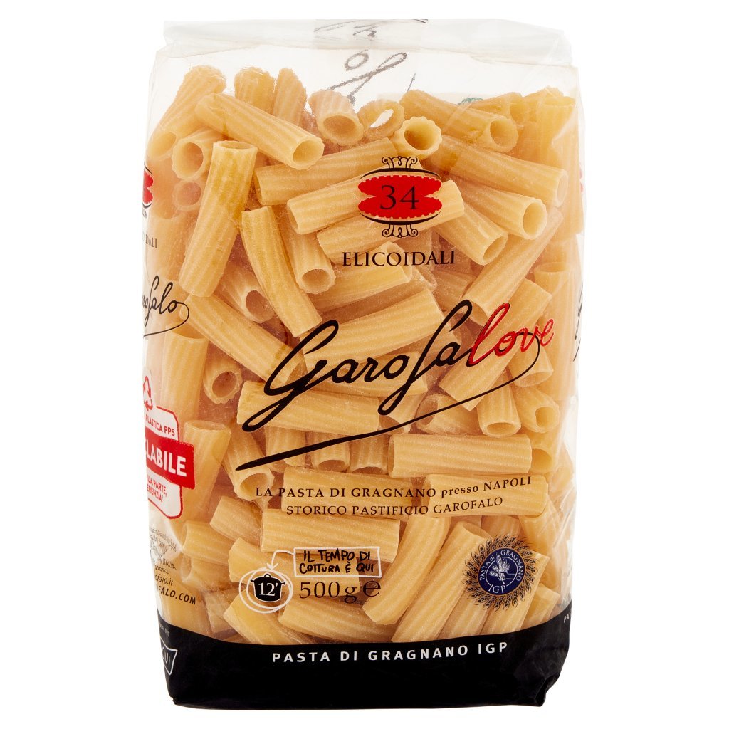 Garofalo Elicoidali 34 Pasta di Gragnano Igp