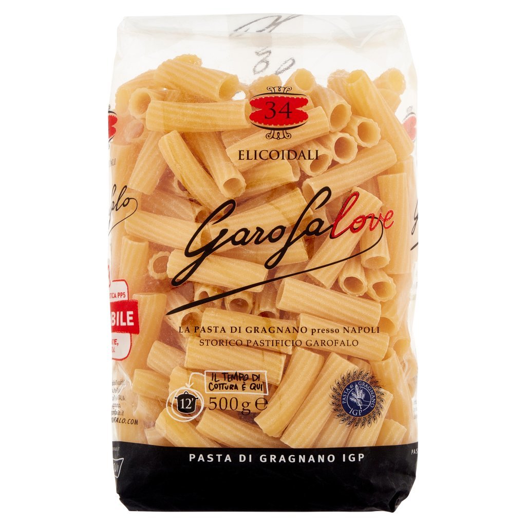 Garofalo Elicoidali 34 Pasta di Gragnano Igp