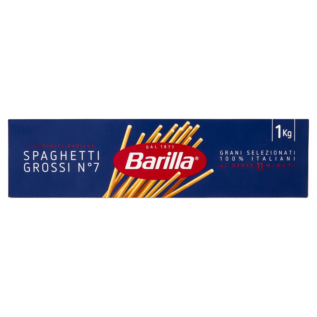 Barilla Pasta Spaghettoni N.7 100% Grano Italiano 1kg