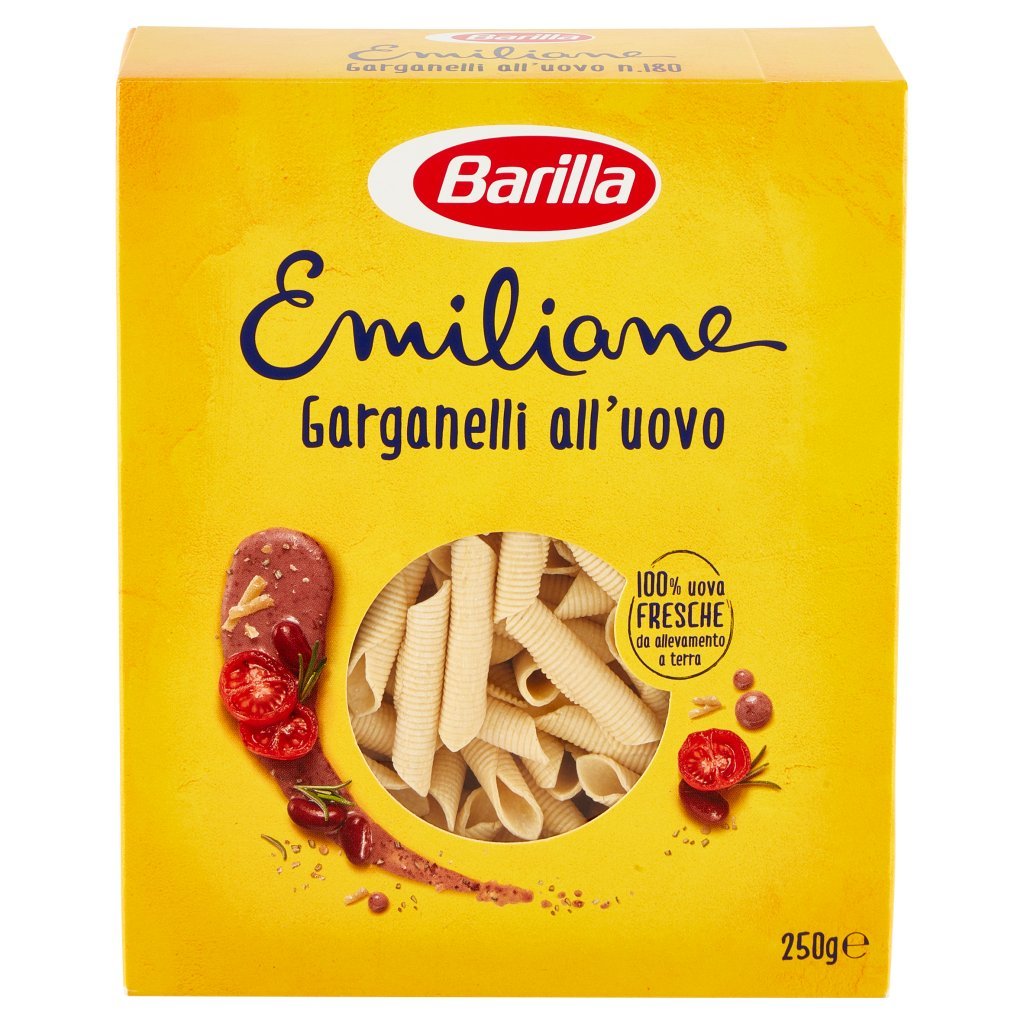 Barilla Emiliane Garganelli Pasta all'Uovo