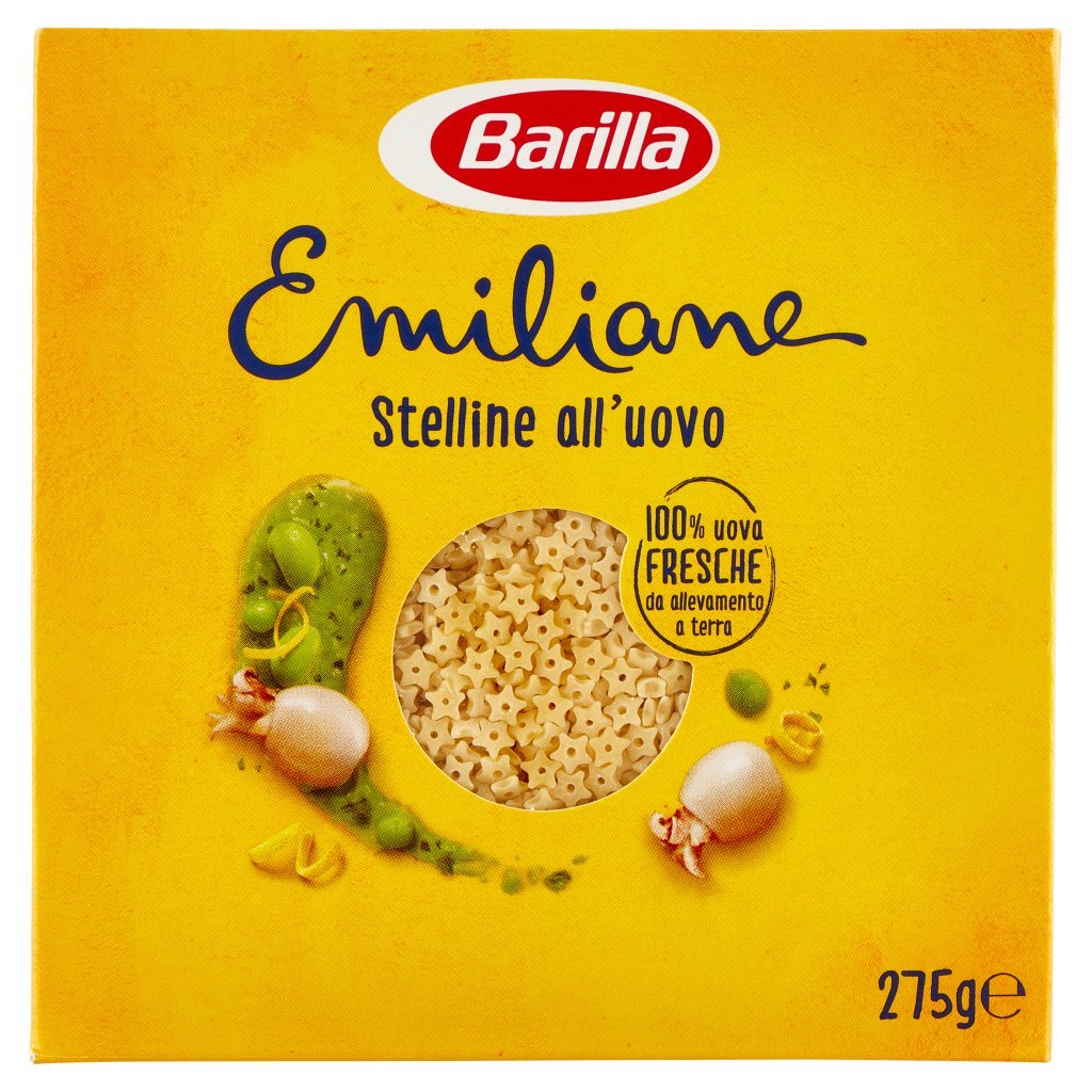 Barilla Emiliane Stelline Pasta all'Uovo